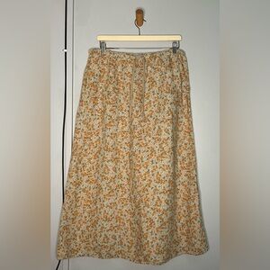 Eddie Bauer Linen maxi skirt